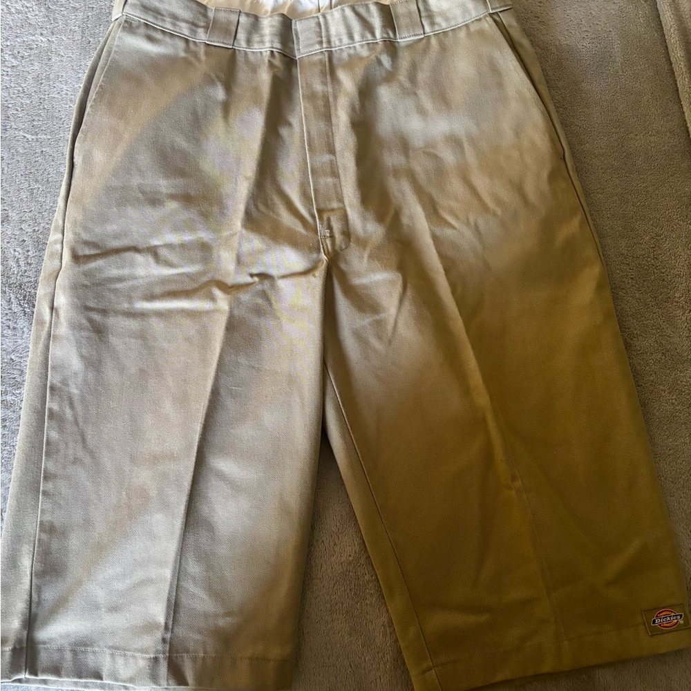 Dickies 38 inch Beige Work Shorts